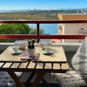 Bonito Estudio En Con Vista Al Mar Y Piscina Appartement Roses